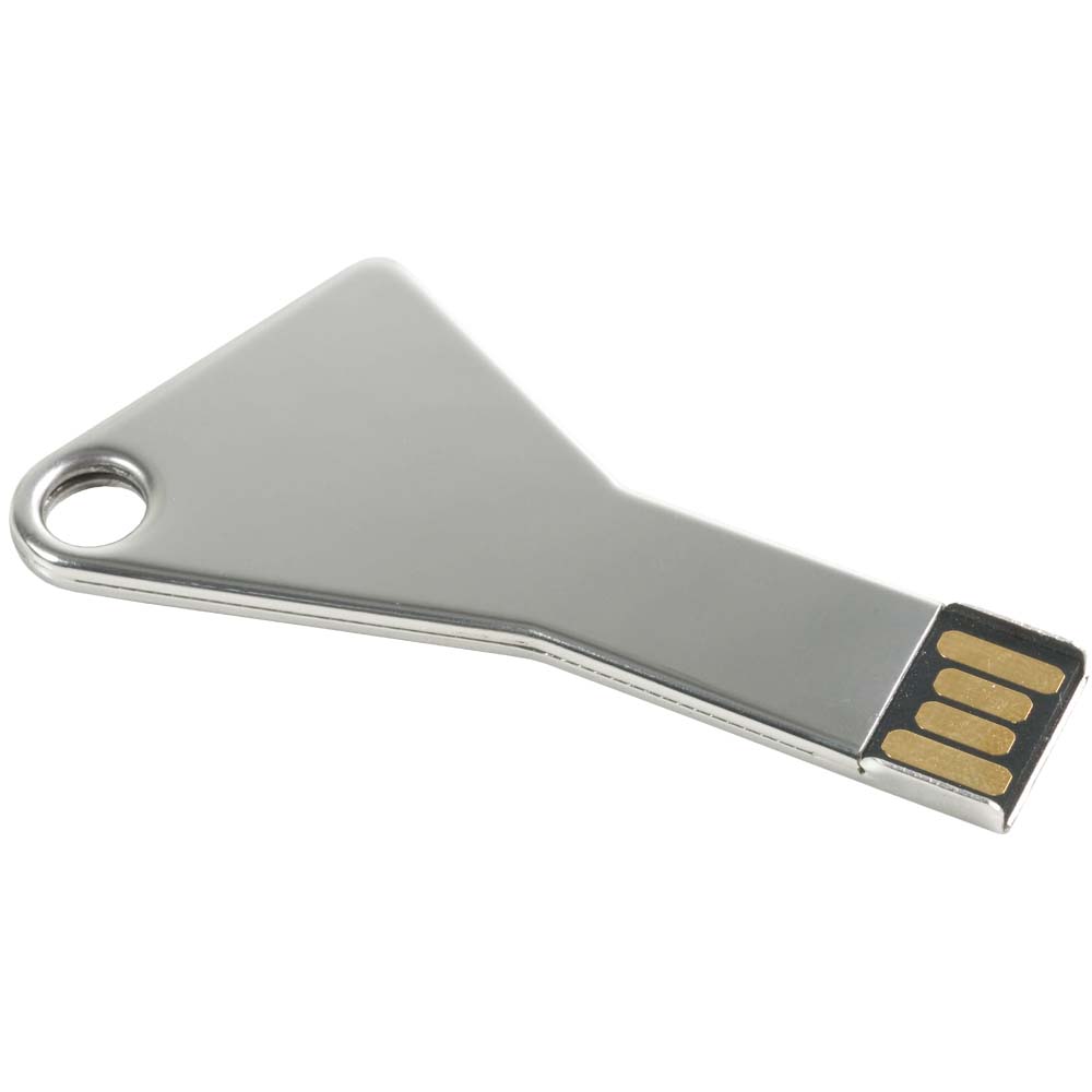 Chiavetta USB 2Gb a forma di chiave in metallo