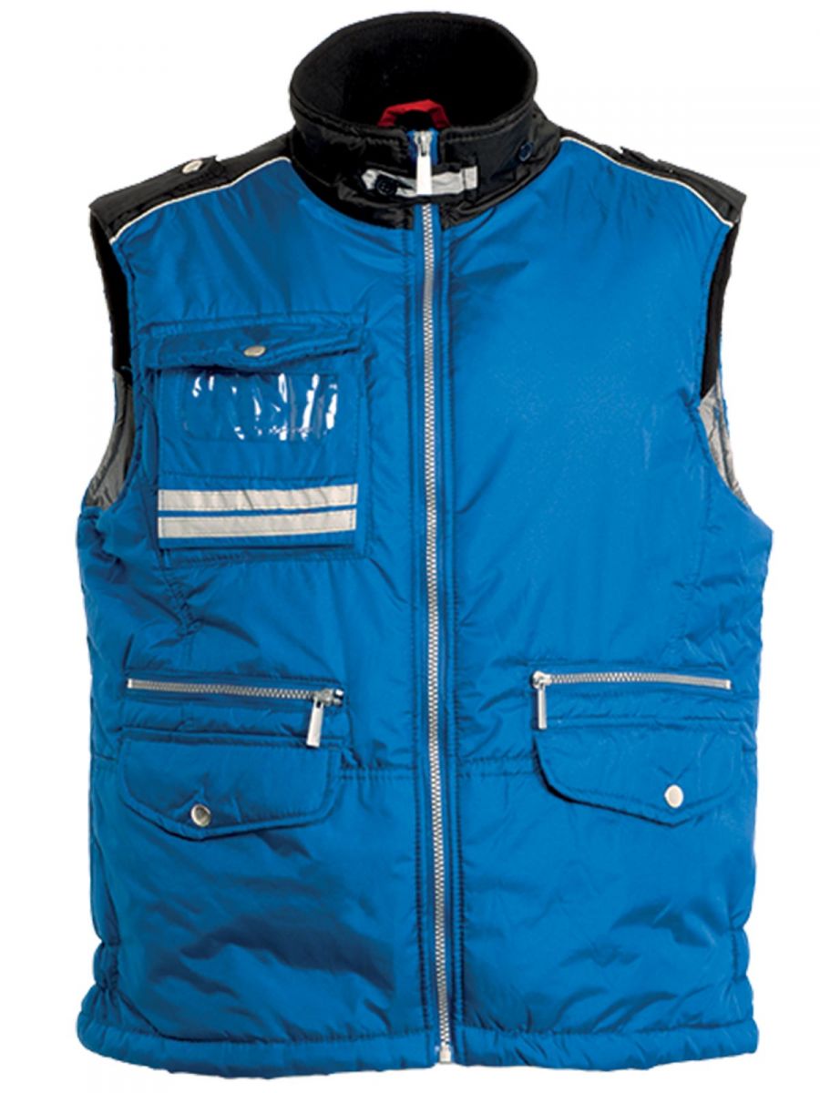 Gilet bicolore dal design casual,FALCON.