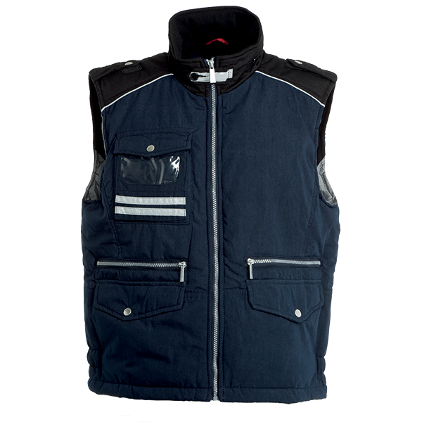 Gilet bicolore dal design casual,GOAL+.