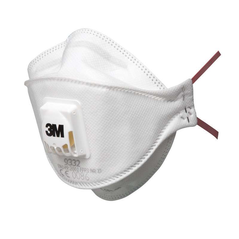 Maschera 3M 9332 FFP3 Respiratori per Polveri/Nebbie