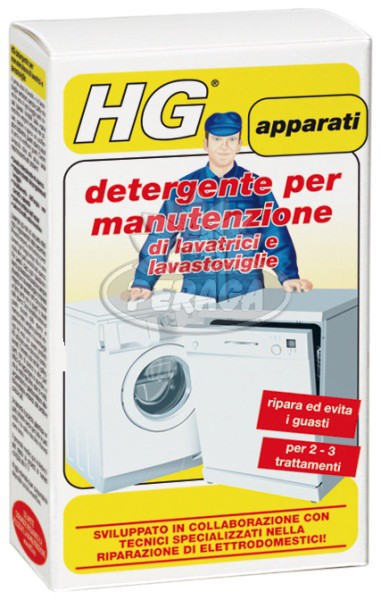 HG Detergente per manutenzione di lavatrici e lavastoviglie 2×100 ml